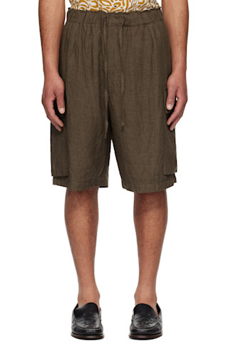 【美品】KAPTAIN SUNSHINE Cargo Shorts 34 Namu Shop - Kaptain Sunshine Cargo Shorts - Dull Olive