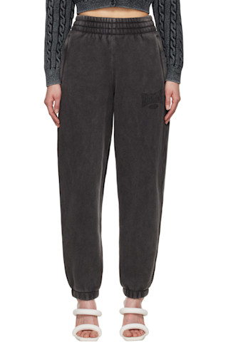 【関税込み】alexanderwang.t ブラック ロゴ ラウンジパンツ alexanderwang.tのブラック ロゴ ラウンジパンツがセール中