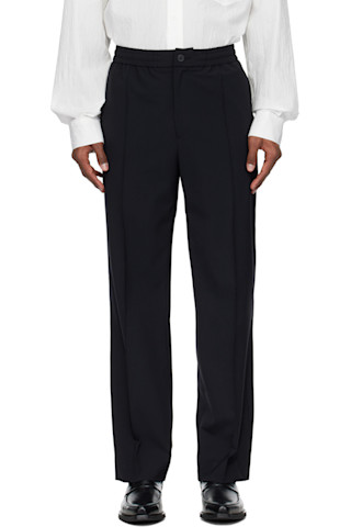 【oan】(Unisex) Twill pintuck banding pants 251221M191009_1.jpg