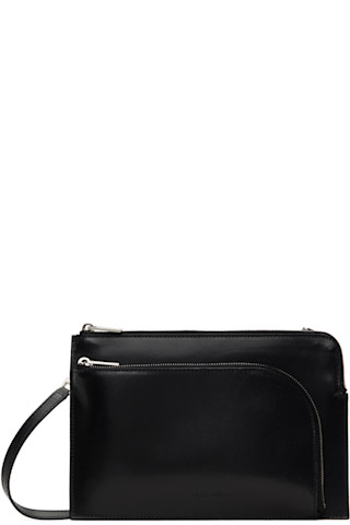 【関税込み】Rick Owens ブラック Hollywood Club ポーチ Black Hollywood Club Pouch by Rick Owens on Sale