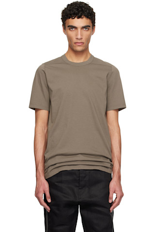 【関税込み】Rick Owens ブルー Hollywood Level Tシャツ Rick Owensのグレー Hollywood Level Tシャツがセール中