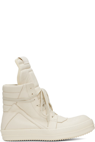 【Rick Owens】Hollywood Mega Geobasket スニーカー Off-White Hollywood Mega Geobasket Sneakers by Rick Owens on
