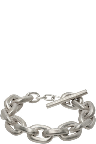 Parts of Four: Silver Toggle Chain Bracelet | SSENSE
