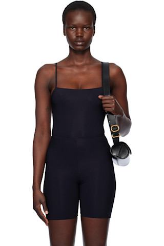 【関税込み】Jil Sander ブラック ジャージ ボディスーツ Jil Sanderのブラック ジャージ ボディスーツがセール中