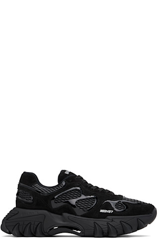 【関税込み】ABRA ブラック Ballerina スニーカー Balmain: ブラック B-East スニーカー | SSENSE 日本