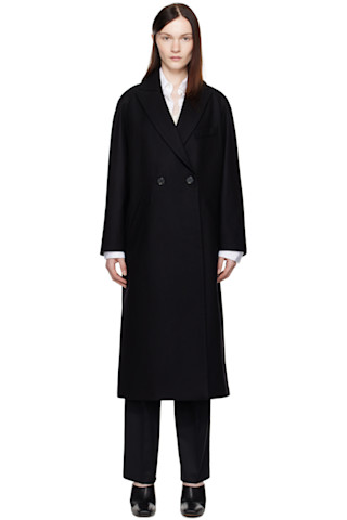 【関税込み】A.P.C. ブラック Flora トレンチコート A.P.C.のブラック Flora トレンチコートがセール中