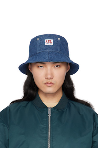 Blue Bob Thais Bucket Hat