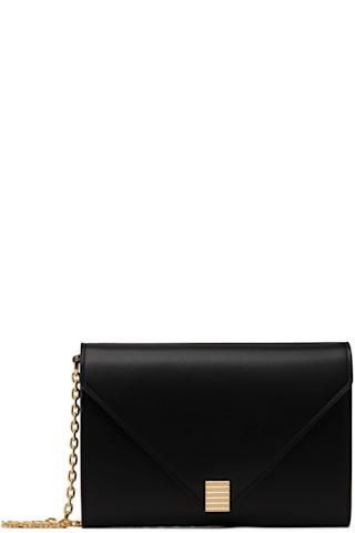 【関税込み】Lanvin ブラック Concerto Arpege ウォレットバッグ Concerto Arpege Leather Bag | Lanvin