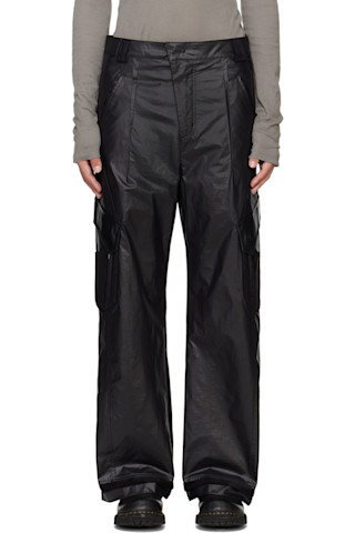 【関税込み】XLIM ブラック EP.7 02 トラウザーズ XLIM - 【残り一点】EP.7 02 Trousers | ACRMTSM ONLINE STORE