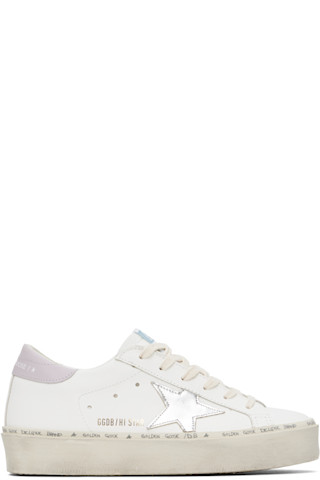 スニーカー GOLDEN GOOSE HI STAR SNEAKERS Golden Goose: White Hi Star Sneakers | SSENSE