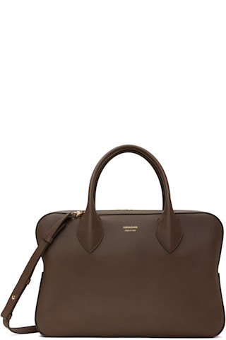 【関税込み】Ferragamo トープ ミディアム Star Stella バッグ Taupe Star Stella Medium Bag by Ferragamo on Sale
