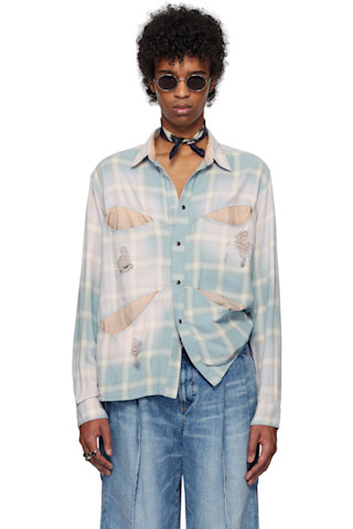 ジャケット・アウター KHOKI Vintage finished reversible shirt ORIGINAL – EYE/KHOKI