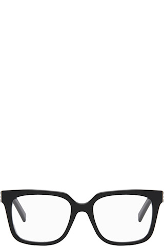 GIVENCHY ブラック 4G メガネ Givenchy: ブラック 4G メガネ | SSENSE 日本