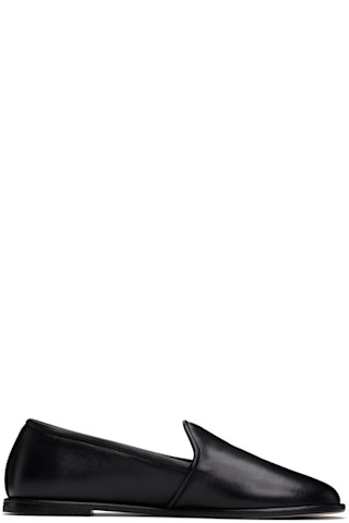 【関税込み】Dear Frances ブラック Cigar スリッポン Black Cigar Loafers by Dear Frances on Sale