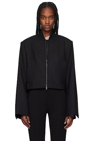 ジャケット SPORTMAX Women Jackets 2512011021600 013 BLACK Black Fiocchi Jacket by Sportmax on Sale