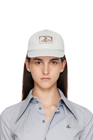 Vivienne Westwoodのオフホワイト コットンツイル ベースボール