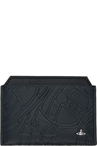 【Vivienne Westwood】ブラック Flat カードケース Vivienne Westwood: ブラック Flat カードケース | SSENSE 日本