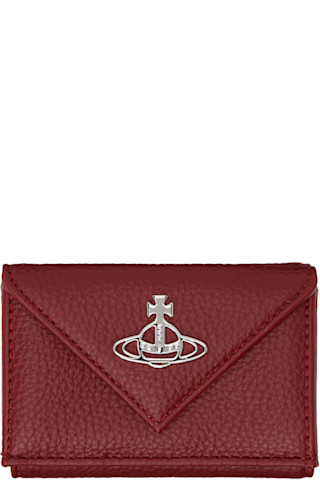 関税込/送料無 VIVIENNE WESTWOOD Red Envelope Billfold Wallet Red Envelope Billfold Wallet by Vivienne Westwood on Sale
