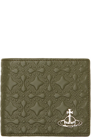 小物 Vivienne Westwood ORBMANIA MAN BILLFOLD Billfold Wallet in BLACK | Vivienne Westwood®