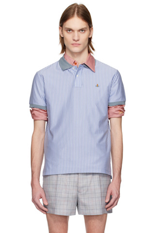 ★Vivienne Westwood★リップド ポロ 251314M212040_1.jpg