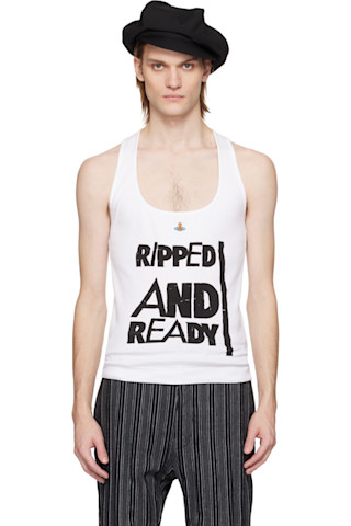 【Vivienne Westwood】RIPPED AND READY ハイソックス 251314M213048_1.jpg