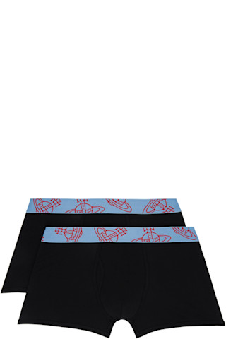 Vivienne Westwoodのブルー Band ボクサーブリーフ 2枚セットがセール中