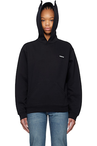 coperni コペルニ　horn hoodie フーディー　黒　L ジェニ着用 org.jpg
