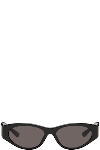 【関税込み】Balenciaga ブラック Tuesday オーバルサングラス Balenciaga: ブラック Tuesday オーバルサングラス | SSENSE 日本