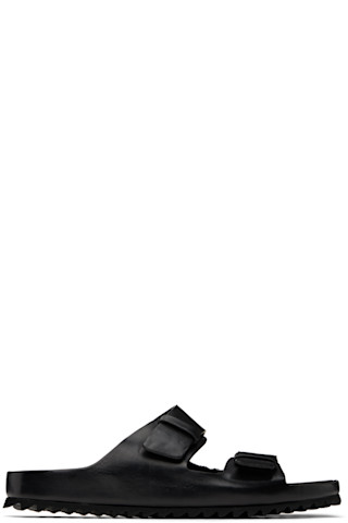【関税込み】Officine Creative ブラック Agora 010 サンダル Officine Creativeのブラック Agorà 010 サンダルがセール中