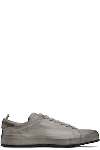 【関税込み】Officine Creative グレー Easy DD 001 スニーカー Gray Easy DD 001 Sneakers by Officine Creative on Sale