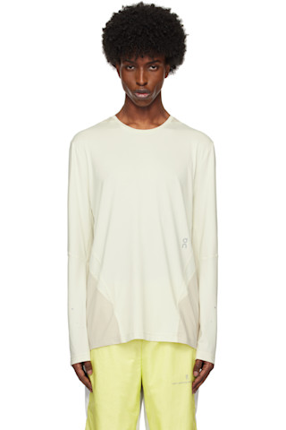 【PAF】7.0コレクションONエディションオフホワイト 長袖Tシャツ POST ARCHIVE FACTION (PAF)のOnエディション オフホワイト