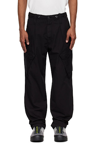 C.P. COMPANY 切替デザインパンツ ブラック 48 251357M188018_1.jpg