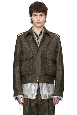 ジャケット・アウター 24aw dries van noten tweed setup 24aw dries van noten tweed setup ジャケット・アウター