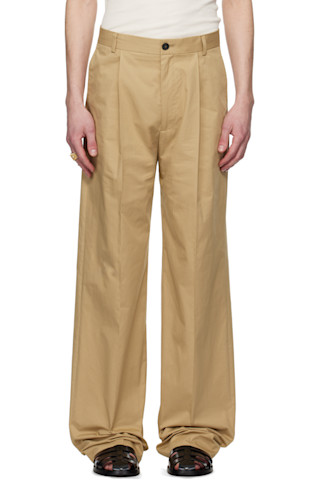 Dries Van Noten 25SS パンツ ベージュ系 251358M191038_1.jpg