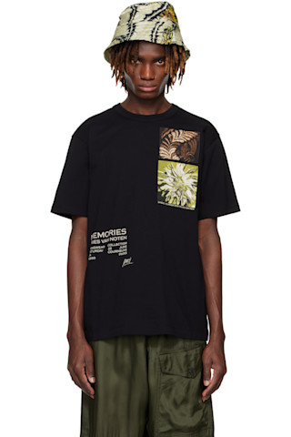 【関税込み】Dries Van Noten ブラック Show 長袖Tシャツ 251358M213050_1.jpg