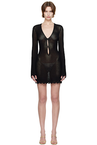 【関税込み】The Garment ブラック Tanzania ミニワンピース The Garmentのブラック Tanzania ミニワンピースがセール中
