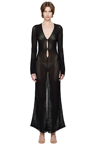 【関税込み】The Garment ブラック Tanzania マキシドレス The Garmentのブラック Tanzania マキシドレスがセール中