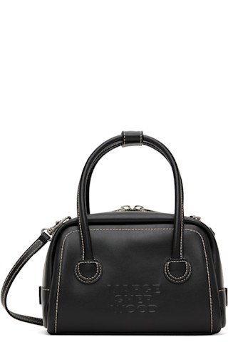 MARGESHERWOOD: Black Soft Tote Mini Bag | SSENSE MARGESHERWOOD: Black Soft Tote Mini Bag | SSENSE