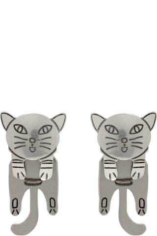 【関税込み】Marni シルバー Cat ピアス Marniのシルバー Cat ピアスがセール中
