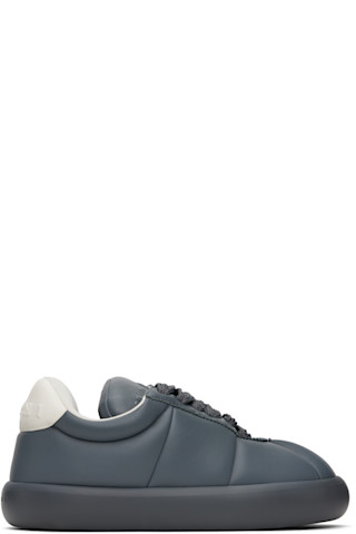 【関税込み】Marni グレー BigFoot 2.0 レザースニーカー Gray Leather BigFoot 2.0 Sneakers by Marni on Sale