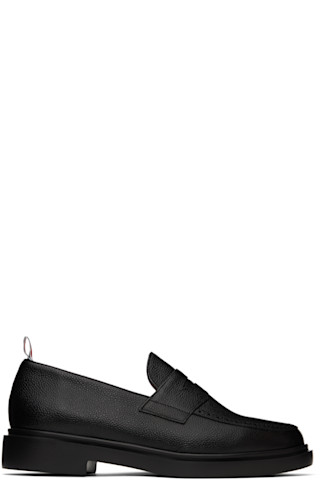 Thom Browne ベニーバー ローファー 黒　42ハーフ Thom Browne ベニーバー ローファー 黒 42ハーフ THOM BROWNE