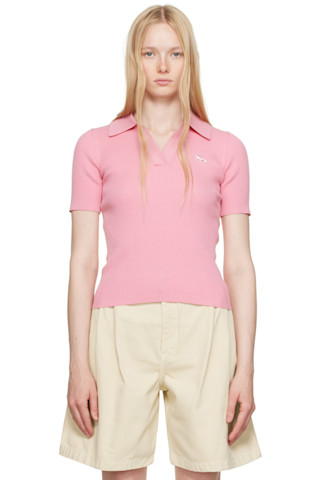 【ACN DRY POLO】BABY PINK サンライズ 251389F108004_1.jpg