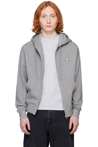 ジャケット・アウター HYEON ted cape / gray OVERSIZED HOODED CAPE