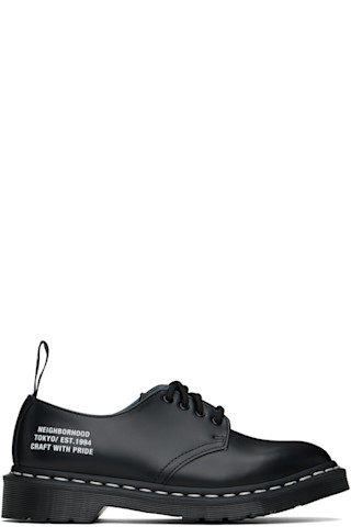 Dr. Martens: Black NEIGHBORHOOD Edition Smiths NBHD Smooth Dr. Martens: Black NEIGHBORHOOD Edition Smiths NBHD Smooth