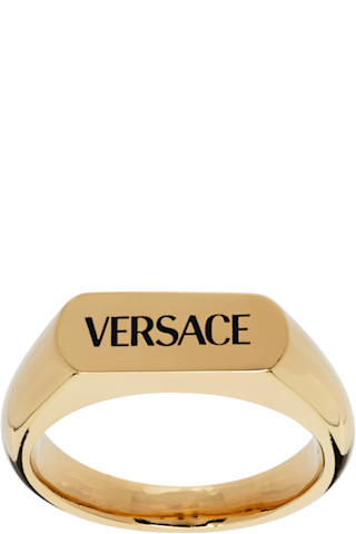 Versace' Logo Ring by Versace on Sale
