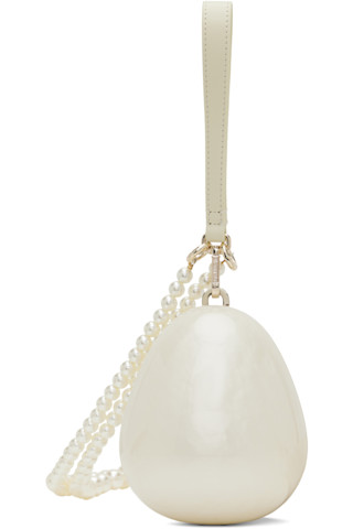 Simone Rochaのオフホワイト Pearl Egg バッグがセール中