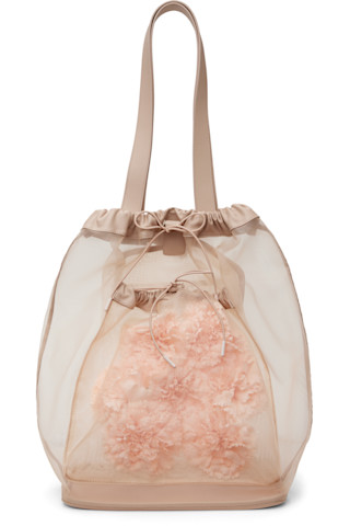 【Simone Rocha】カーネーションポケット トリムトートバッグ 251405F049001_1.jpg