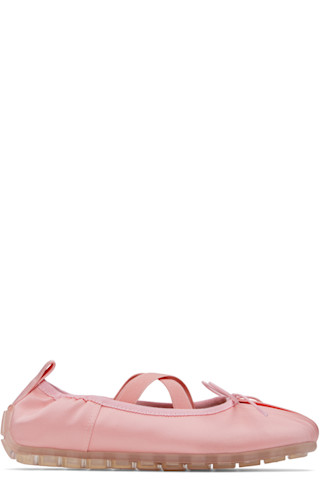 【Simone Rocha】ピンク Grip バレエシューズ Simone Rochaのピンク Grip バレエシューズがセール中