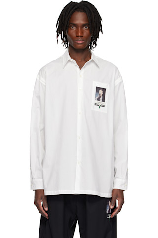 Tシャツ・カットソー UNDERCOVER SS25 'UC1E4411' shirt (UC1E4411 WHITE) UC1E4893-1_sivasdescalzo-