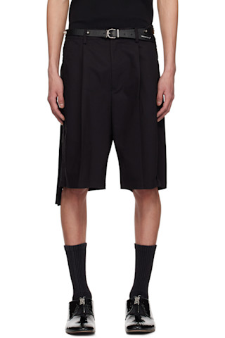 Undercover UP1D4505 ローズプリント ショートパンツ